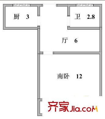 上海 航华四村一街坊 户型图