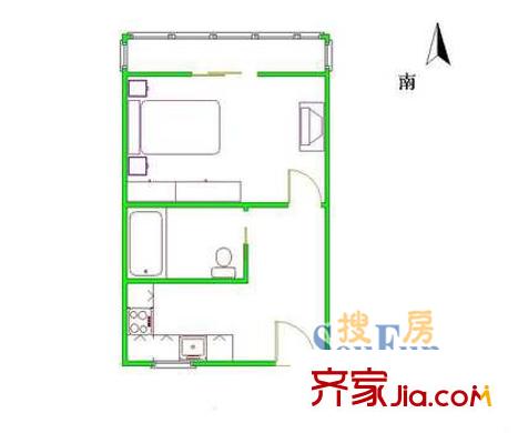上海 航华四村一街坊 户型图