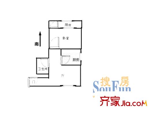 上海 航华四村一街坊 户型图