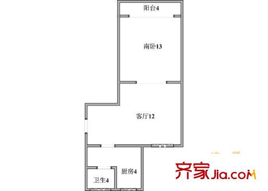 上海 万泰花园 户型图