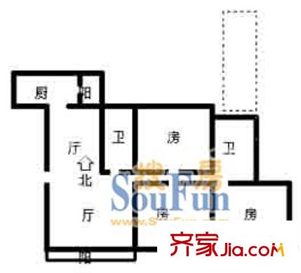 上海 龙馨嘉园 户型图