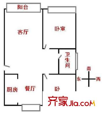 上海 梦景苑 户型图
