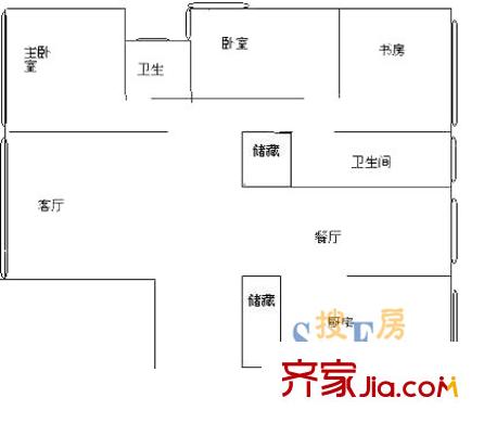 上海 宏润花园 户型图