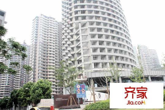 慧芝湖花园三期外景图建筑外立面(2011.8)