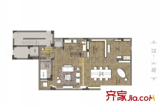 宝华源墅世家墅198平叠加边套下叠地下一层 2室2厅