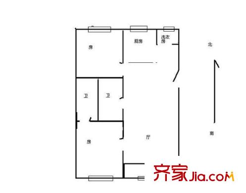 莘松九村 0室 户型图