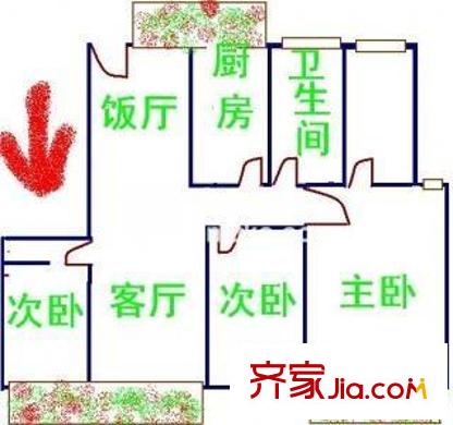 上海 上海康城二期 户型图