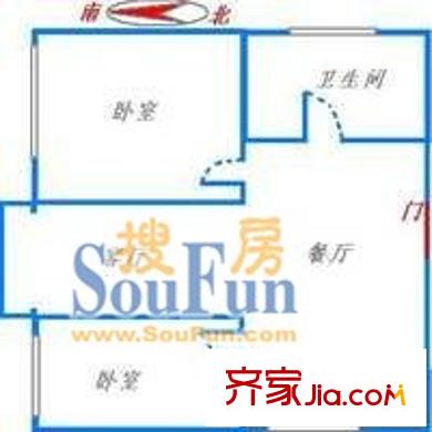 龙柏一村 户型图