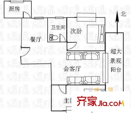 上海 东方城市绿洲 户型图