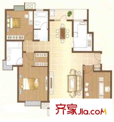 上海 见龙苑 户型图