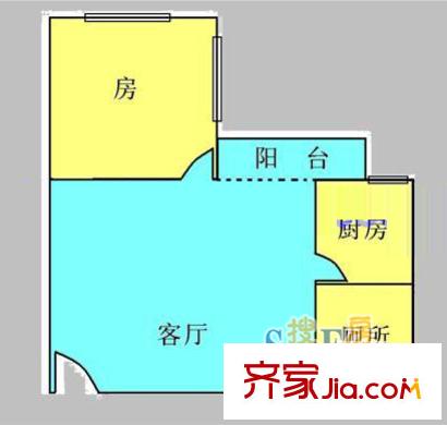 上海 见龙苑 户型图
