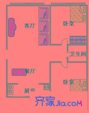 顺馨佳园(浦东) 0室 户型图
