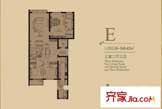 上海 世茂滨江花园 户型图