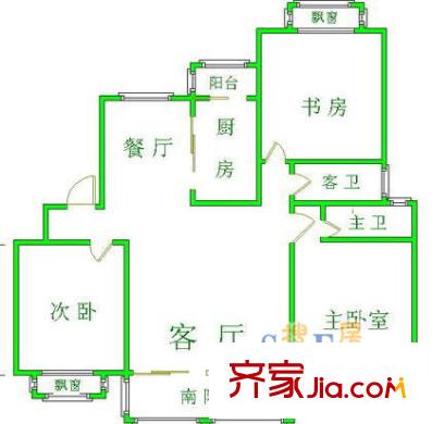 上海 恒大华城东林苑 户型图