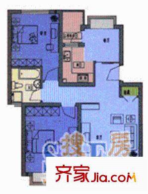 上海 当代高邸三期 户型图