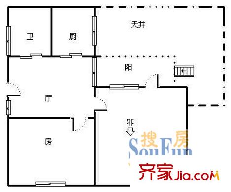 上海 上南十村 户型图