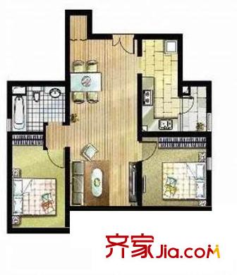 上海 利丰苑 户型图