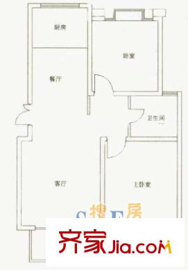 兴东名苑2室2厅1厨1卫