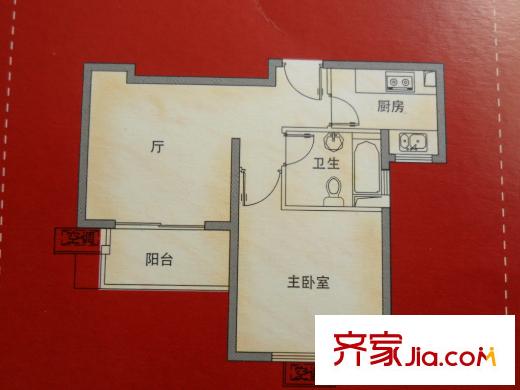 瑞和新苑户型图浦航新城 0室 户型图