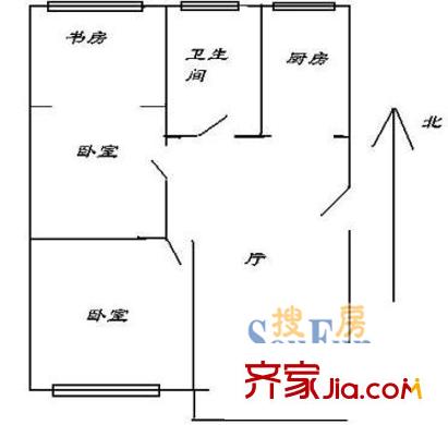上海 由由七村 户型图