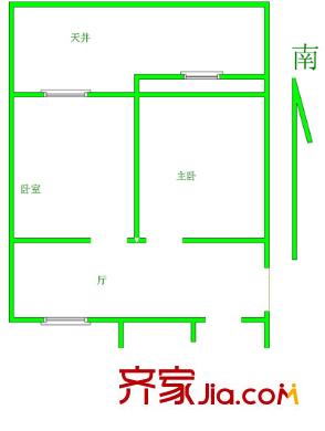 上海 由由七村 户型图