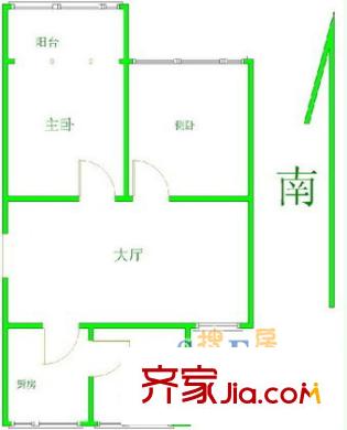 上海 由由七村 户型图
