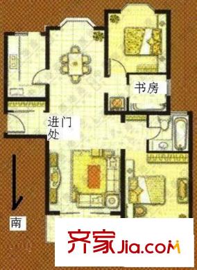 澳丽花苑 0室 户型图