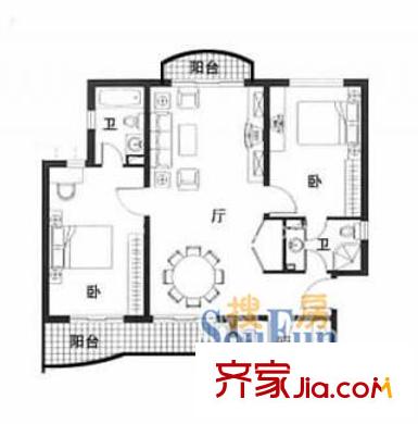 上海 中星张杨苑 户型图