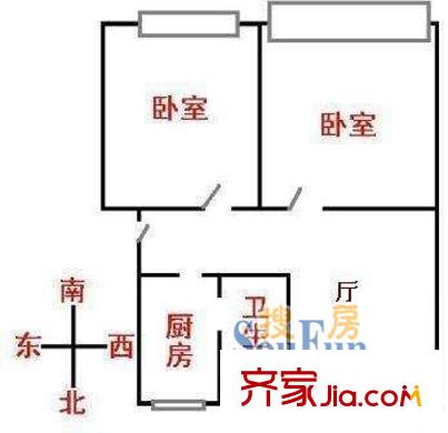 上海 华莘花园 户型图