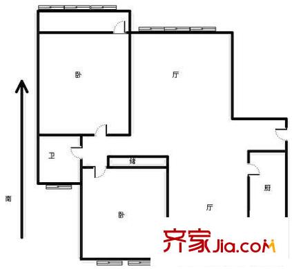 上海 宝地东花园 户型图