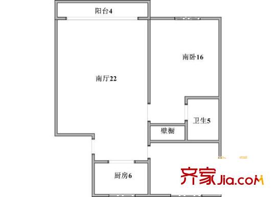 上海 广海花园 户型图