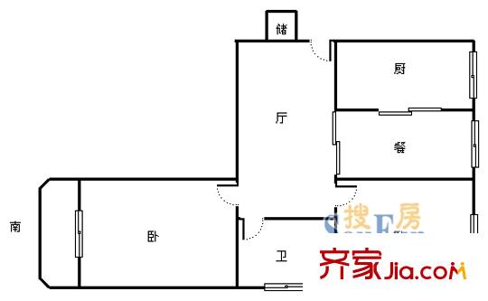 上海 广海花园 户型图