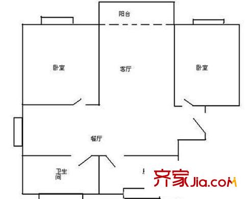 菱翔苑二期 户型图