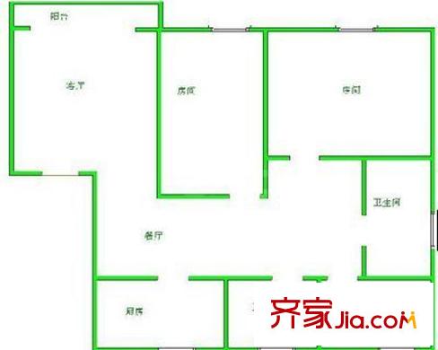 菱翔苑二期 户型图