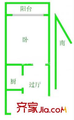 上海 潍坊三村 户型图
