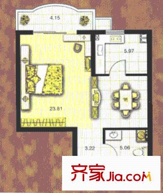 上海 贵龙园 户型图