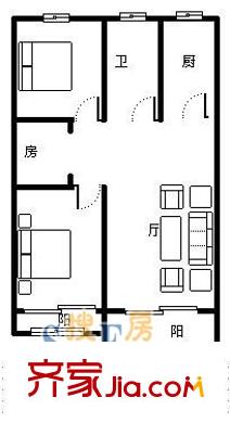 上海 南宜花苑 户型图
