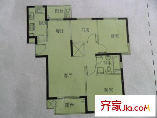 欣佳宝邸 0室 户型图