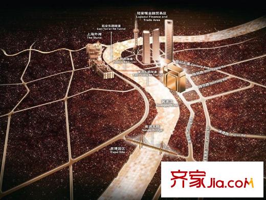 滨江凯旋门区位图