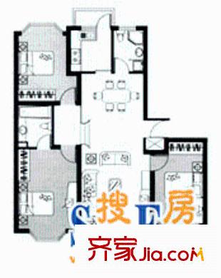 上海 东方御花园(金宸苑) 户型图