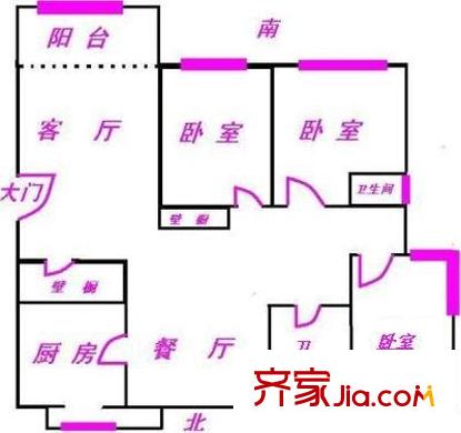 上海 东方御花园(金宸苑) 户型图