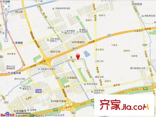 浦发绿城交通图