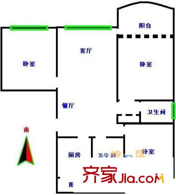 上海 金汇鸿锦苑 户型图