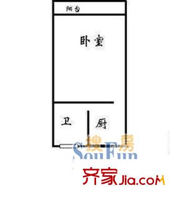 上海 宛南六村 户型图