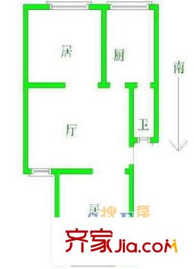 上海 宛南六村 户型图
