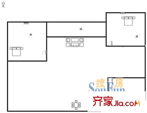 上海 百合花苑 户型图