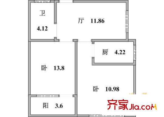 上海 春申五村 户型图