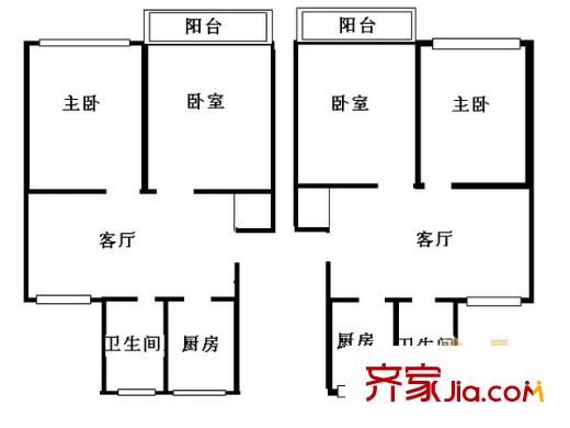 上海 春申五村 户型图