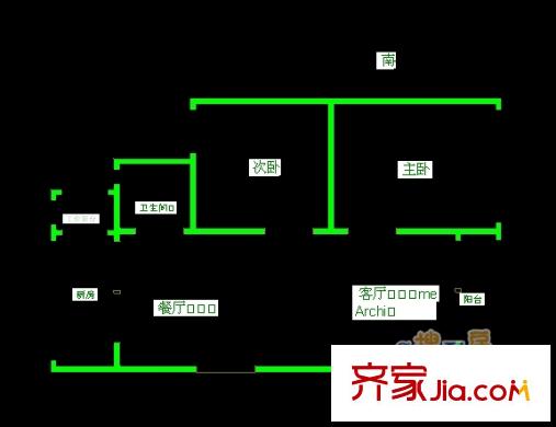 上海 繁盛苑 户型图