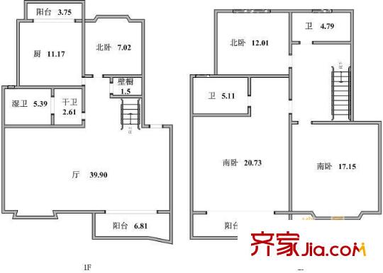 上海 江南苑 户型图